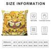 Game C-Cookie Run Kingdom Pillow Case 3D Print Polyester Fiber 40*40 cm Home Sofa Throw Pillow Cover Decoration Festival Gift