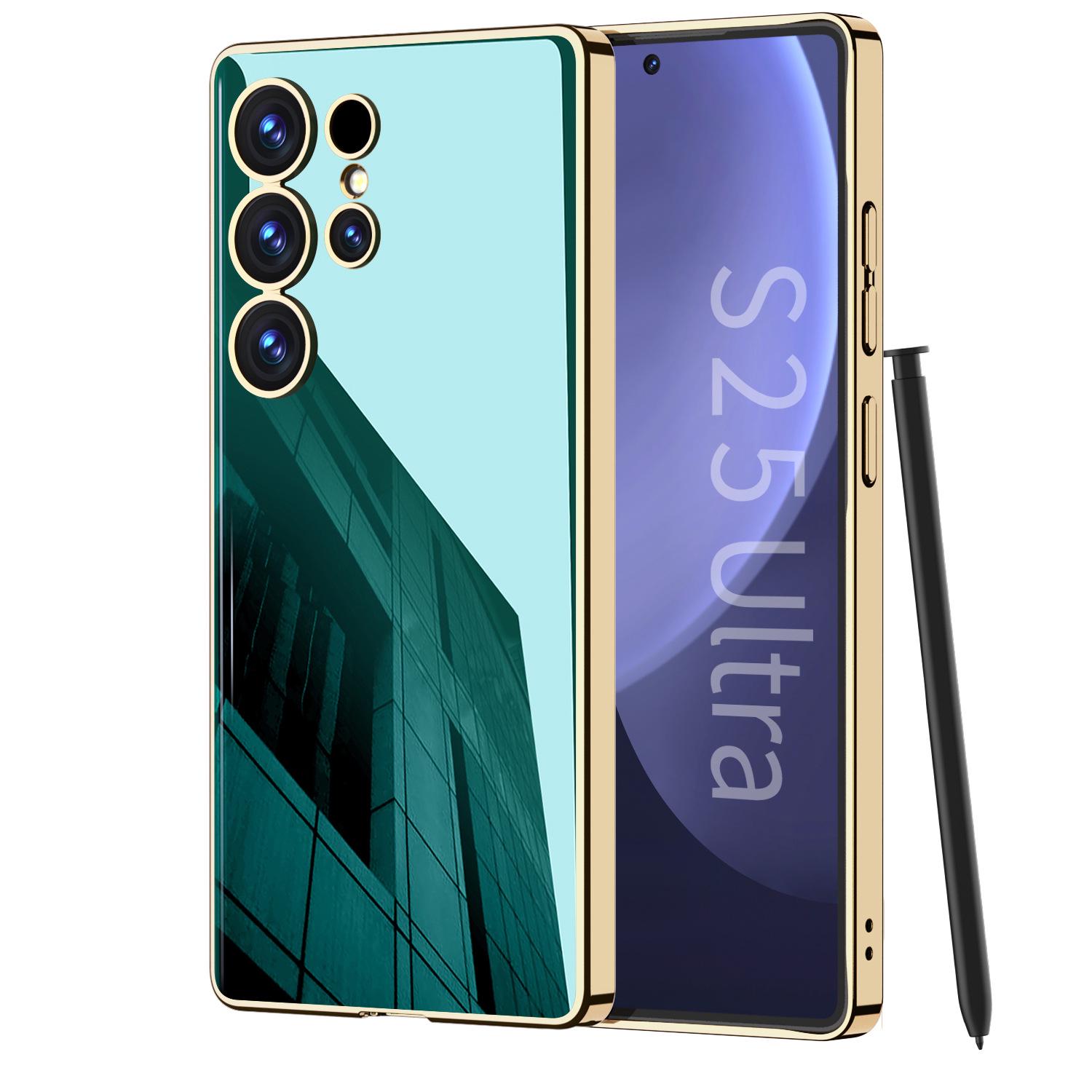 

Samsung S25 Ultra Electroplated Soft Phone Case - Drop-Proof Protective Cover SM-S25 Ultra