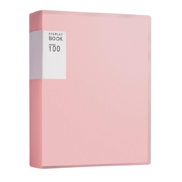 Big Capacity Presentation Folder with 100 Pocket Display Folders for School Presentations Insurance Financial Documents