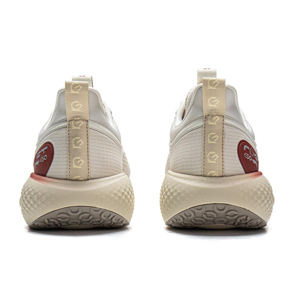 Li Ning SOFT GO 3 Height Increasing Low Top Casual Shoes Men's White Gray AGLW001-4