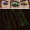 Women Beauty Fluffy Dramatic Messy Long Luminous False Eyelashes 25mm 3D Mink Lashes