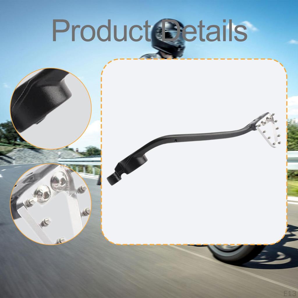 Motorcycle Rear Brake Pedal Foot Lever Accessories Spare Parts Premium Aluminum Alloy Replace for