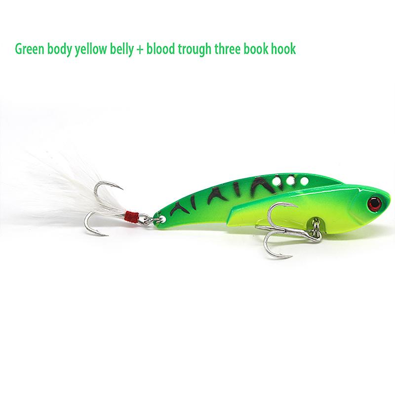 Road Runner Hard Bait Rattlesnake Металлическая бионическая приманка Железная пластина Road Runner Fake Bait