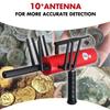 Mini 10x Antenna Metal Detector Professional Underground High Sensitivity Gold Detector Digger Large-scale Scanner Prospecting