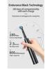 5-Speed Rotating Smart Electric Toothbrush with Soft Bristles and Waterproof Metal Shaft