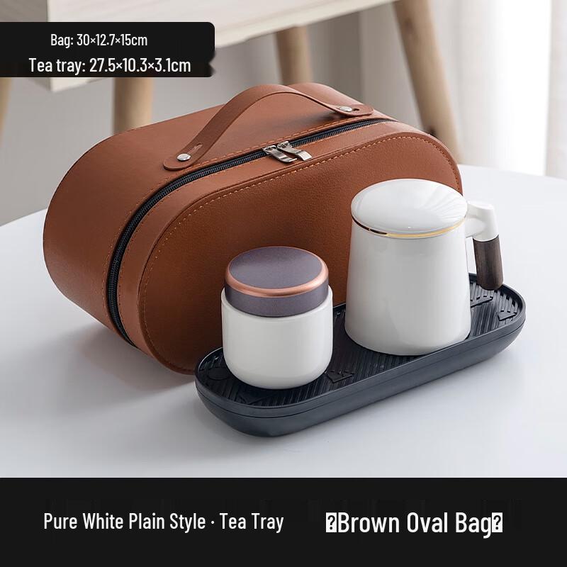 Qingling Minimalist Ceramic Tea Brewing Set