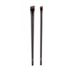 2pcs Brow Contour Brush Eyebrow Eyeliner Brush Professional Small Angled Eyebrow Brush Eye Brow Liner Brush Makeup Tools