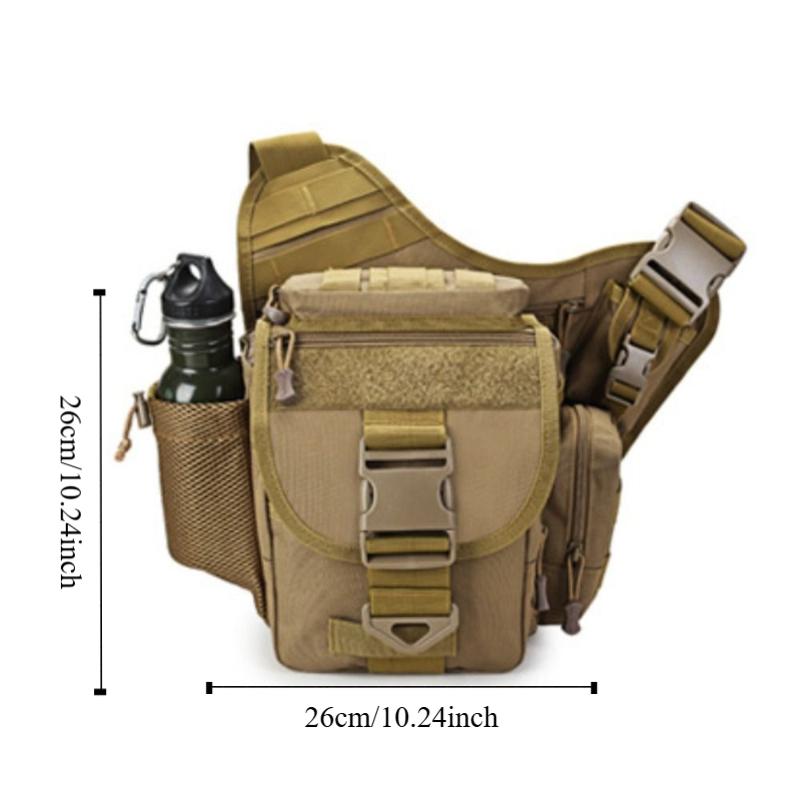 Multifunctional Climbing Saddle Bag High Density Nylon Travel Shoulder Bag  Cycling