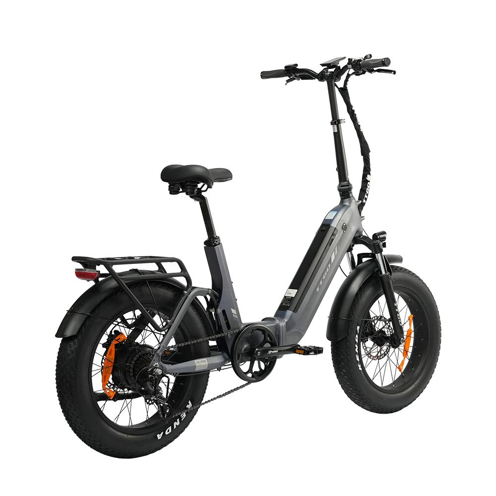 TTGO F6 Pro Faltelektrofahrrad, 48V 18AH Akku, Hydraulische Scheibenbremsen