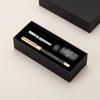 Premium Medium Nib Resin Fountain Pen Set 15ml Ink Gift Box Writing Note-Taking Calligraphy