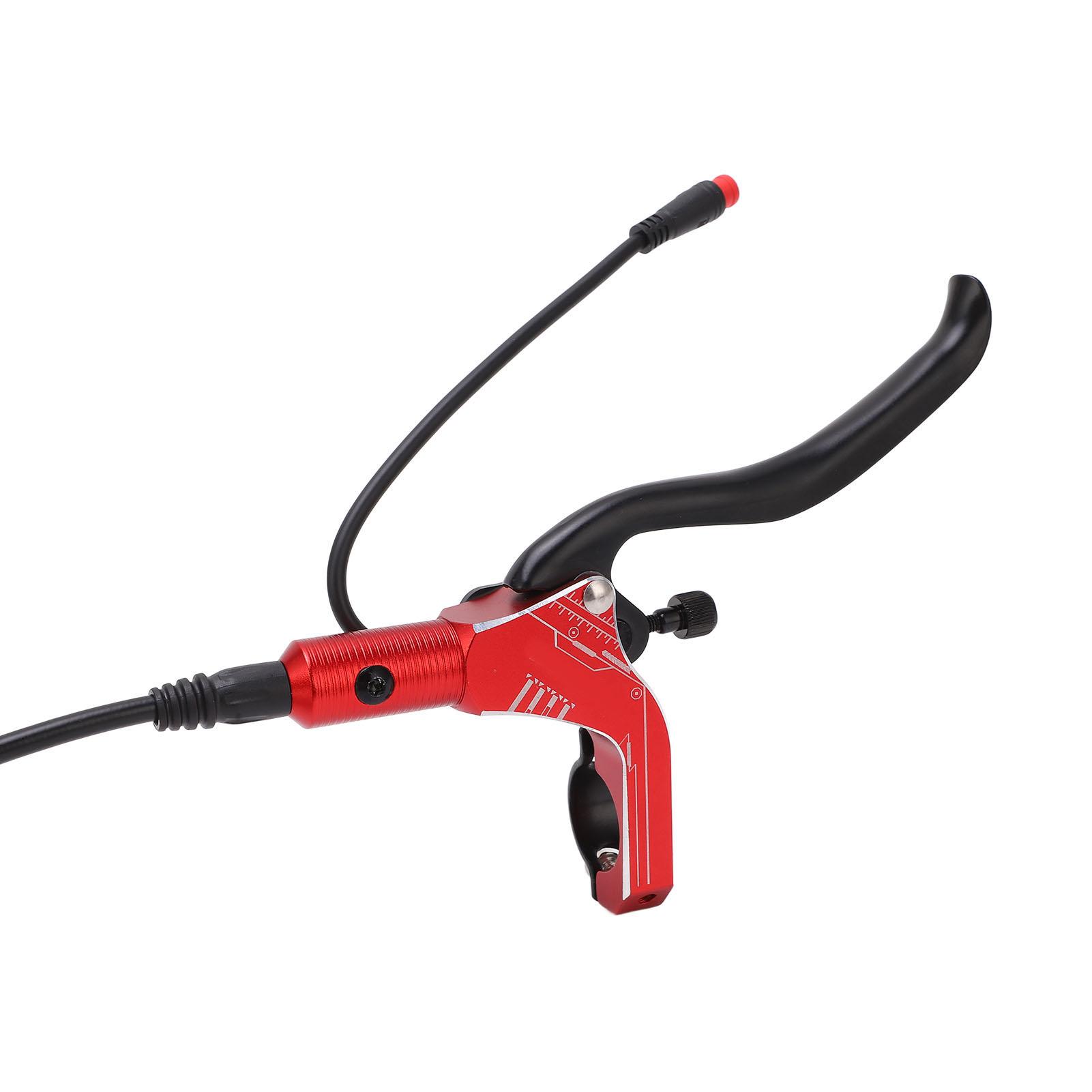 

Bike Disc Brake Set Sensitive Front Rear Power Cut Off Hydraulic Brake Kit for Electric Scooter