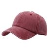 Baseball High-Quality Her  Him For Women Men Hat Protection Sun Dad Cotton Soft Adjustable Cap Denim Washed Caps Peaked Hats Trendy Fashionable