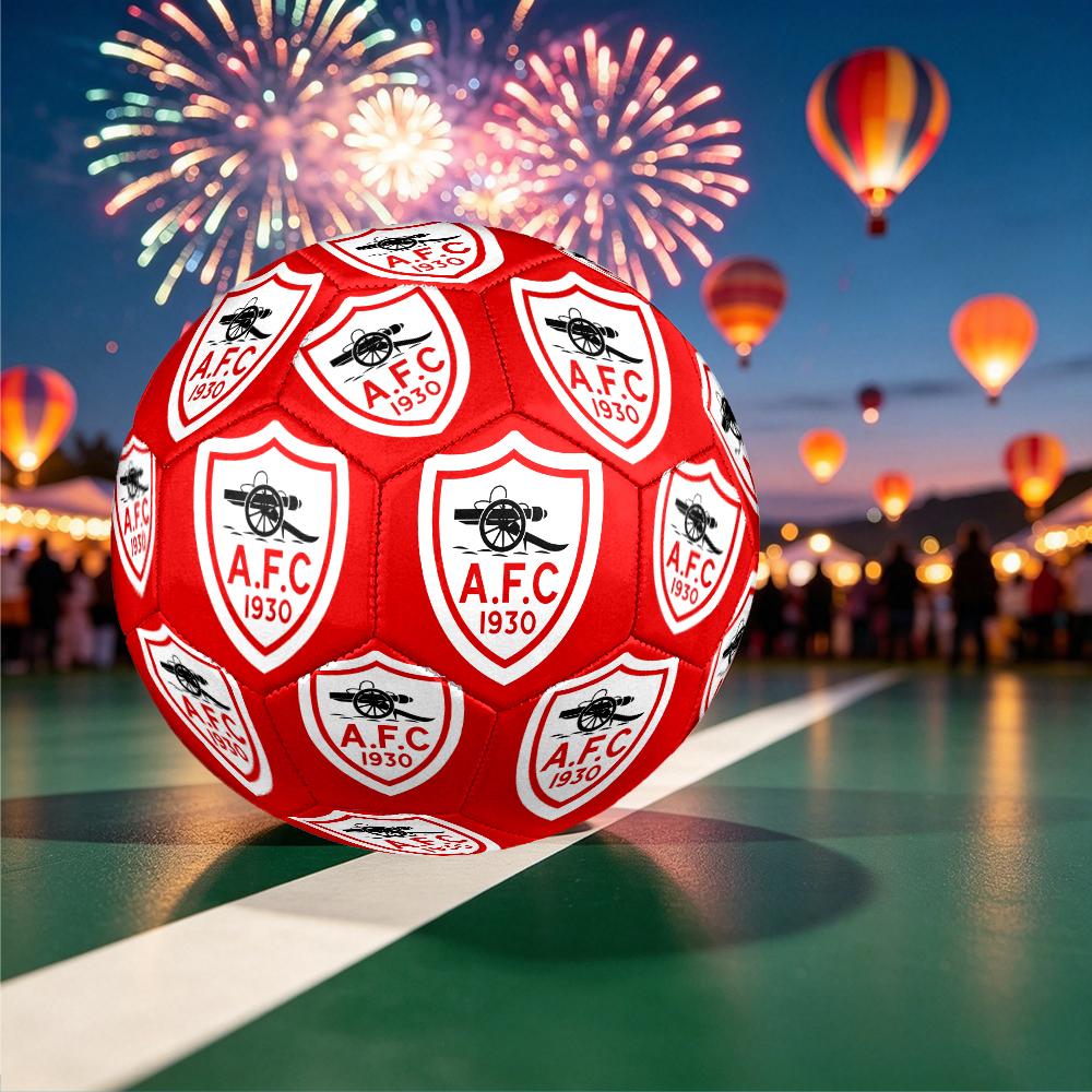1 pz Pallone da Calcio Design Club di Calcio, Taglia Standard 5 per Allenamento Competizione Sport all'Aperto, Regalo Unico