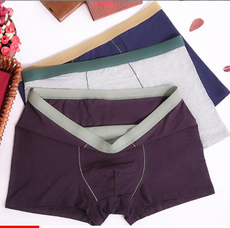 Pamuklu Erkek Boxer Havalandırmalı Büyük Beden Boxer Külot Düz Yumuşak Boxer Külot İç GiyimXL 2XL 3XL 4XL 5XL 6XL 7XL 8XL 9XL