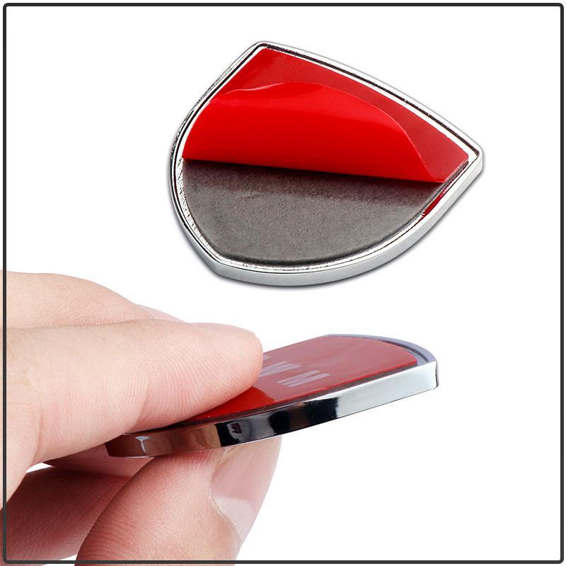 1ks 3D Kovový Znak Štítu Dveří Auta Znak Nálepka Styling Pro VW Volkswagen Golf Jetta Passat GTI R32 Bora 6N0 601 171 OEM