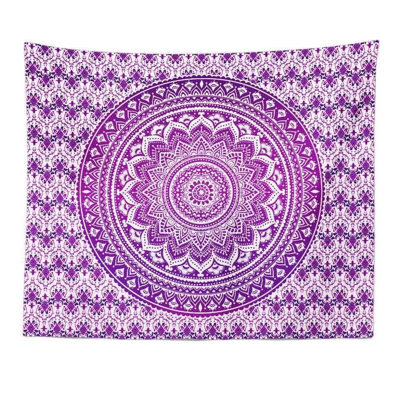Home Decor Mandala Tapestry Boho Ethnic Bedside Scene Background Cloth Hanging Beach Towel