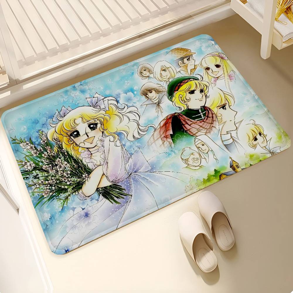 Classic Anime C-Candy C-Candy Room Mats Retro Multiple Choice Living Room Kitchen Rug Non-Slip Welcome Rug