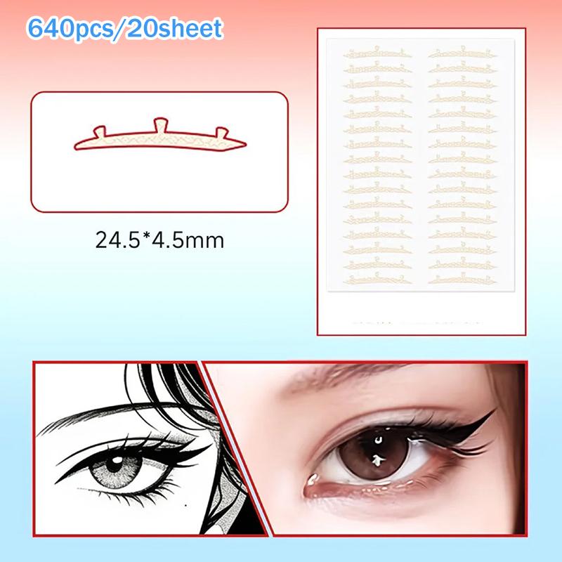 Eyelid Sticker Tape for Double Eyelids Invisible Natural Lifter Strips for Professional Makeup Beginners