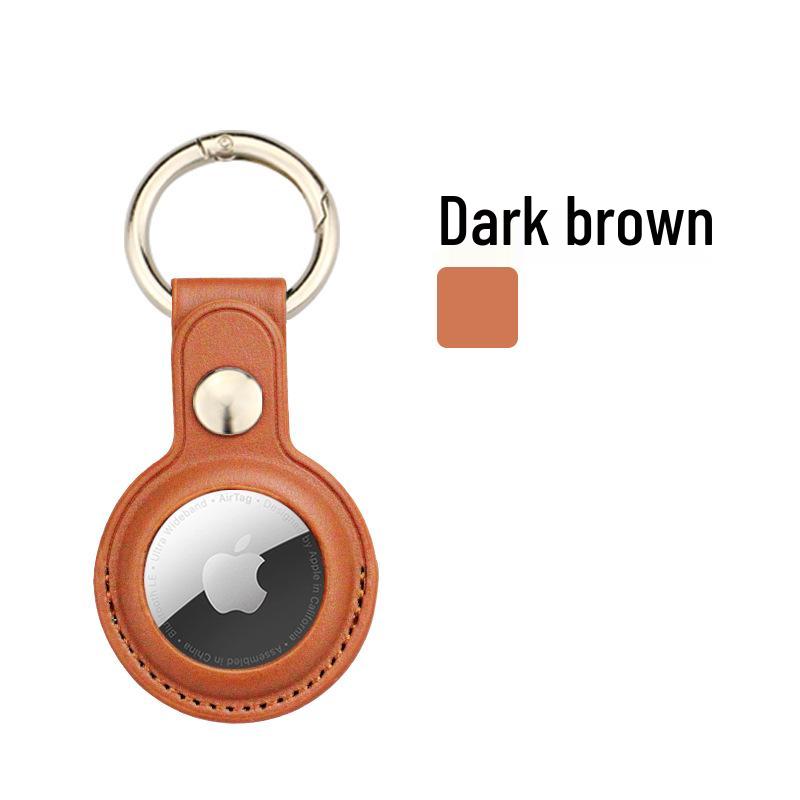 Apple Airtag PU Leder Schutzhülle Anti-Verlust Tracker Hülle