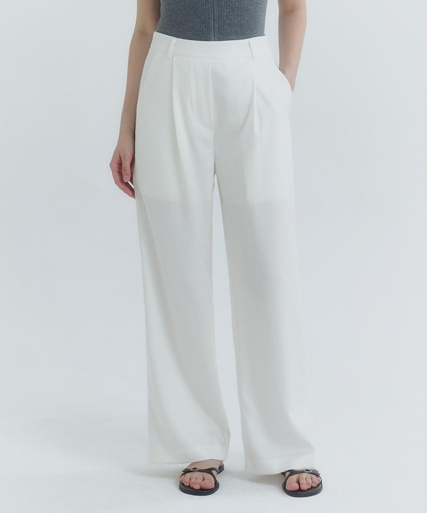 MICANE Tobrick Slub Pintuck Pants