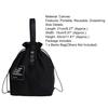 Bento Bag Adjustable Wide Opening Canvas Drawstring Design Lunch Handbag Picnic Accessories