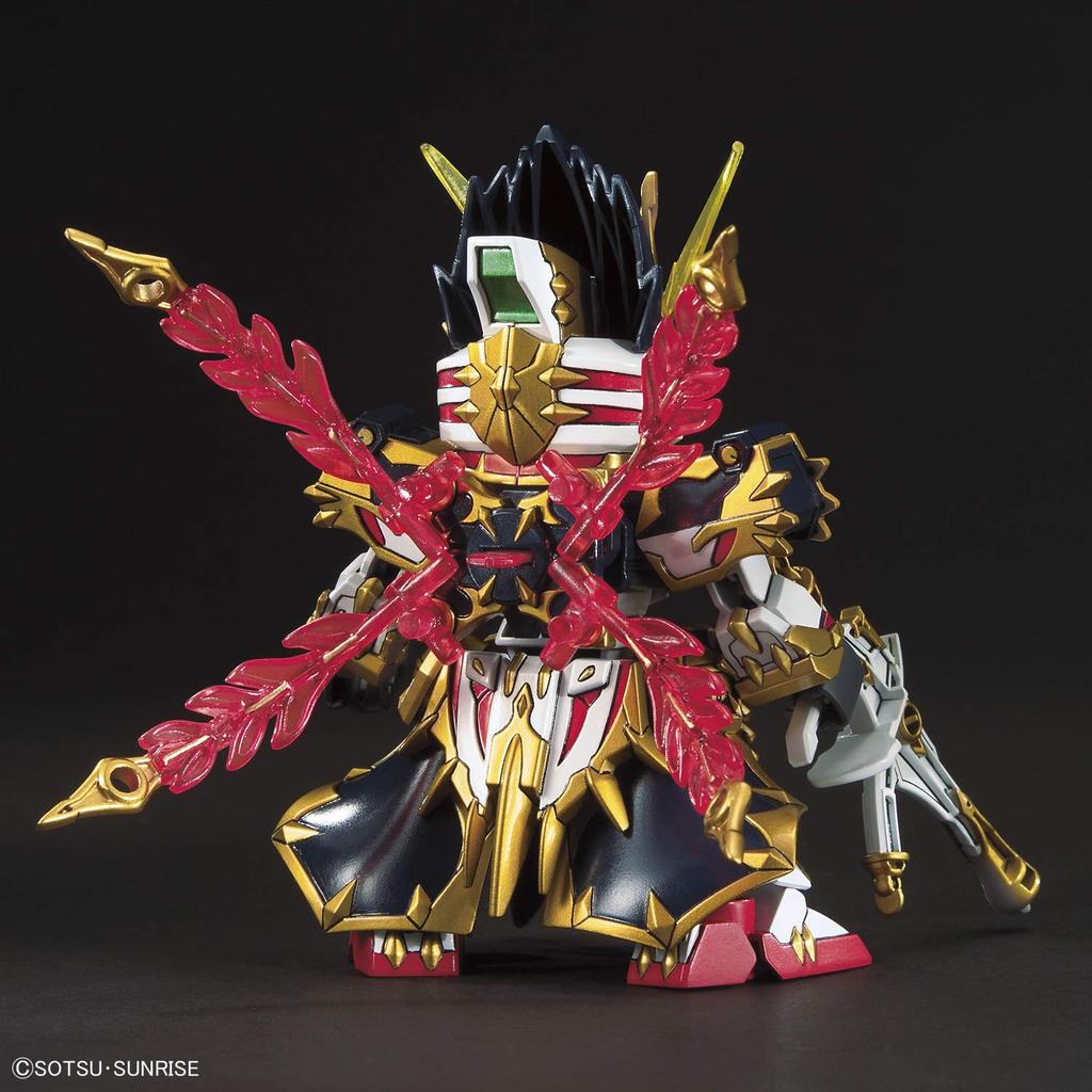 SD Gundam Sangoku Soketsuden Gan Ning Crossbone plastic BAS5058861 Gundam, pre-colored model,