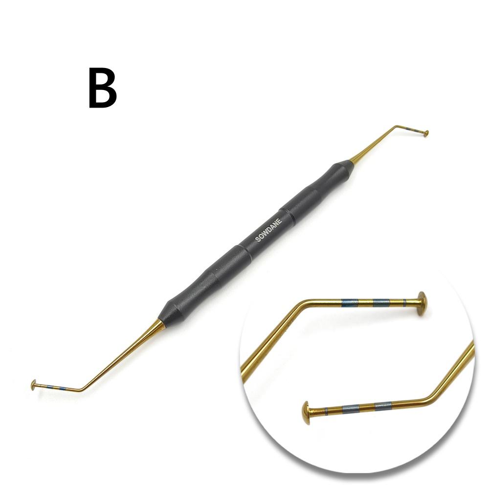 

1 шт. или 3 шт. или 4 шт. Титановый наконечник для дентального имплантата Хирургический синус-лифтинг Подъемный инструмент для дентального верхнечелюстного лифта 1 piece B