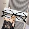 Y2K Retro Oval Frame Glasses Women Sweet Cool Trendy Eyewear Anti Blue Light Reading Computer Myopia Glasses
