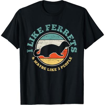 Ferret Funny Vintage Gift T-Shirt