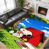Crystal Velvet Rug Soft Non Slip Indoor Floor Mat Home DecorSnoopy Peanuts