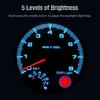 GoolRC Tachometer Gauge, 3.75'' Car Universal Silver Tachometer Gauge Blue Inter Shift light 0-8000 RPM, LED Background Light