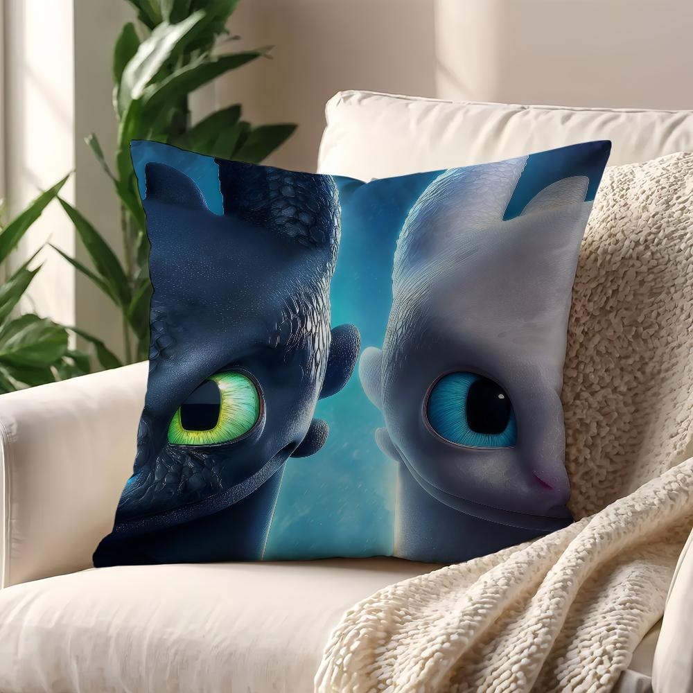 How to T-Train Your D-Dragon cushion cover Decoration Room Shop Car Home Office Coffee Pillow Sofa Printing Nordic Simplicity