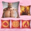 Game T-Teams F-Fortress-S 2 Pillow Cases for Bedroom Living Room Sofa Home Decor Polyester Cushion Cover with Zipper