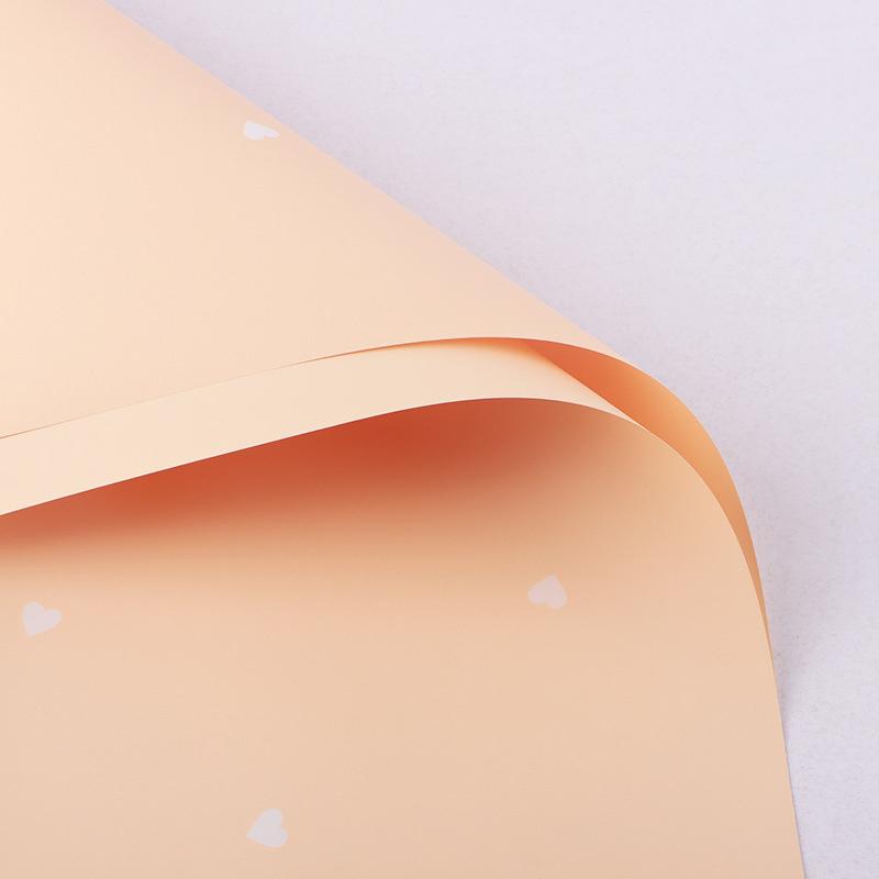 20Pcs Waterproof Floral Wrapping Paper Double Sided Elegant Letter Printed Bouquet Packing Material Bouquet Wrapping Paper