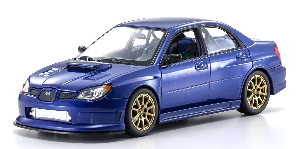 

Kyosho WELLY Scale Subaru Impreza WRX STI Blue Finished Product WE22487BNS1 1/24 (No Spoiler)
