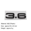 3D Premium 2.4 2.8 3.2 3.6 4.2 4.6 Logo Sticker Tail Bumper Badge Auto Rear Trunk Emblem Accessories