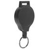 Retractable Steel Wire Rope Key Holder Telescopic Key Chain Ring with Clip for Outdoors