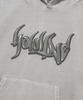 Graffiti Howling Hoodie [Pigment Gray]