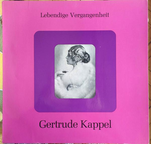 LP Record GERTRUDE KAPPEL  Gertrude Kappel LV117 Lebendige Verga Austria Classical Used
