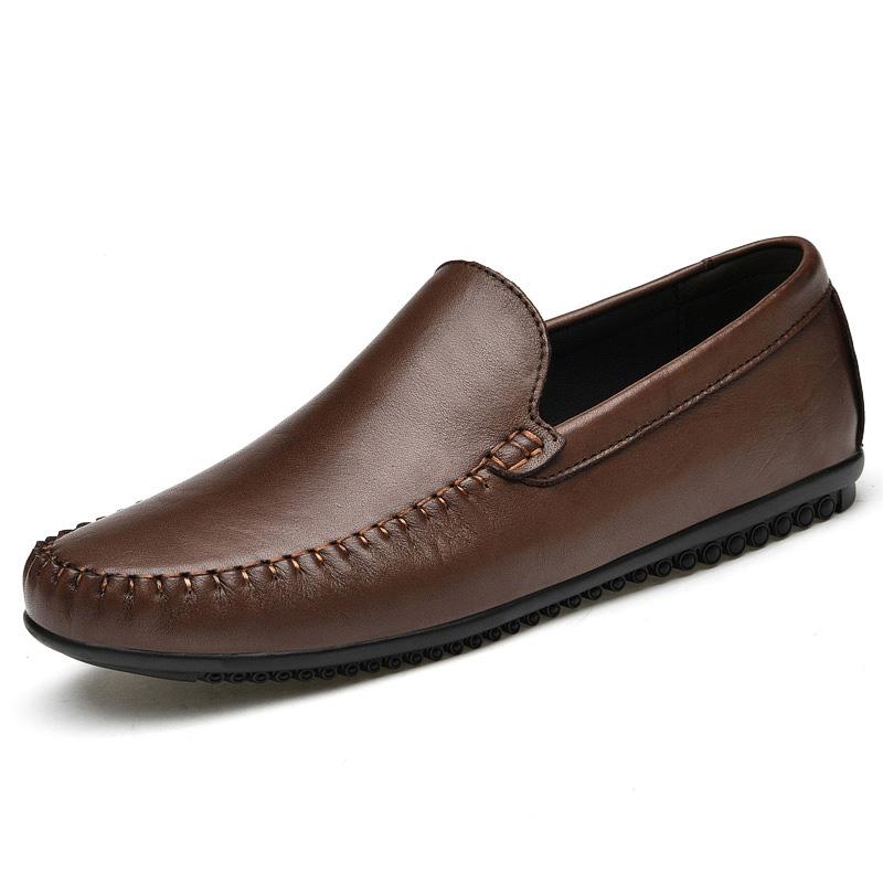 

Мужская летняя обувь из натуральной кожи, повседневная обувь ручной работы, удобные мужские мокасины, дышащие мужские лоферы, роскошная обувь от дизайнеров 40