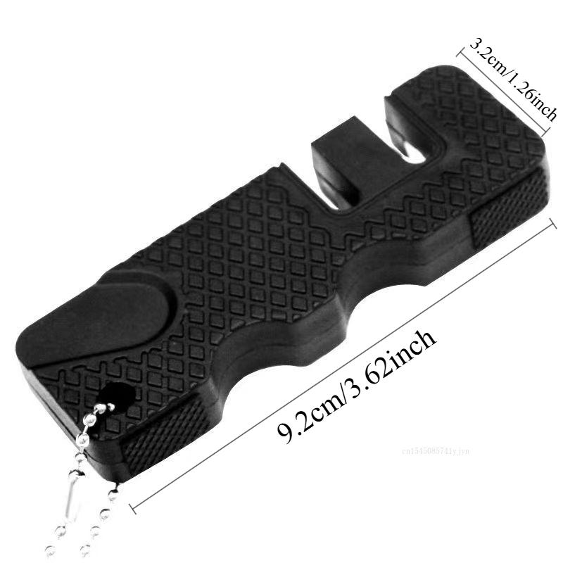 Mini Quick Knife Sharpener Household Kitchen Multifunctional Sharpener Artifact Ocket Ceramic Outdoor Multi Tools Sharpener