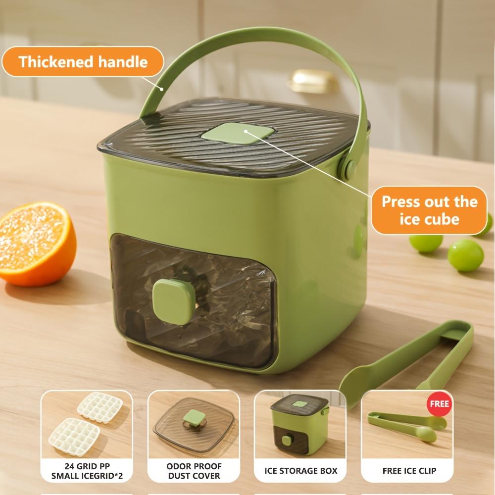 48 Ice Cube Making Machine,Double Deck- Large Capacity, Easy To Fall Off,Food Grade Safety, Suitable for Home, Office, Outdoors