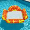 Mesh Seat Water Hammock Foldable Floating Lounger Multi-Purpose Inflatable Pool Raft  Family