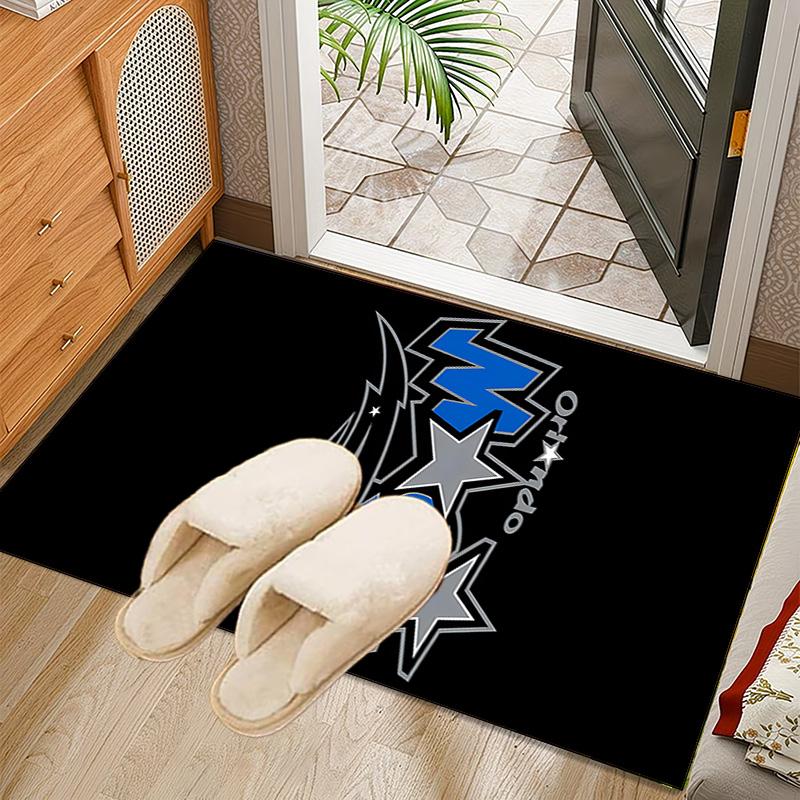 Orlando basketball Rug Office Carpet Non-Slip Mat, Chair Rug Floor Covering for Gaming, Bedroom, Living Room , Home Decor Christmas Gift