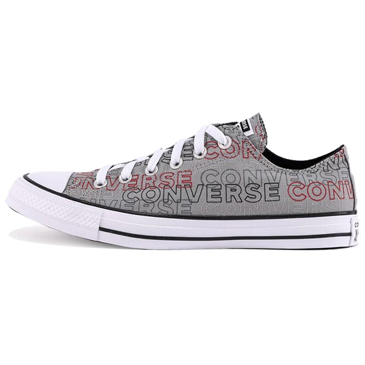 

Converse Chuck Taylor All Star Повседневные Удобные Низкие Кеды из Канваса Унисекс Серые Белые 170109C 37.5