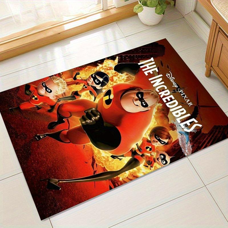 

1pc. The Incredibles Family Superhero Rug - Home Decor Carpet for Living Room, Office, Outdoor Use, Gift Ideaz0410192 60cm by 90cm
