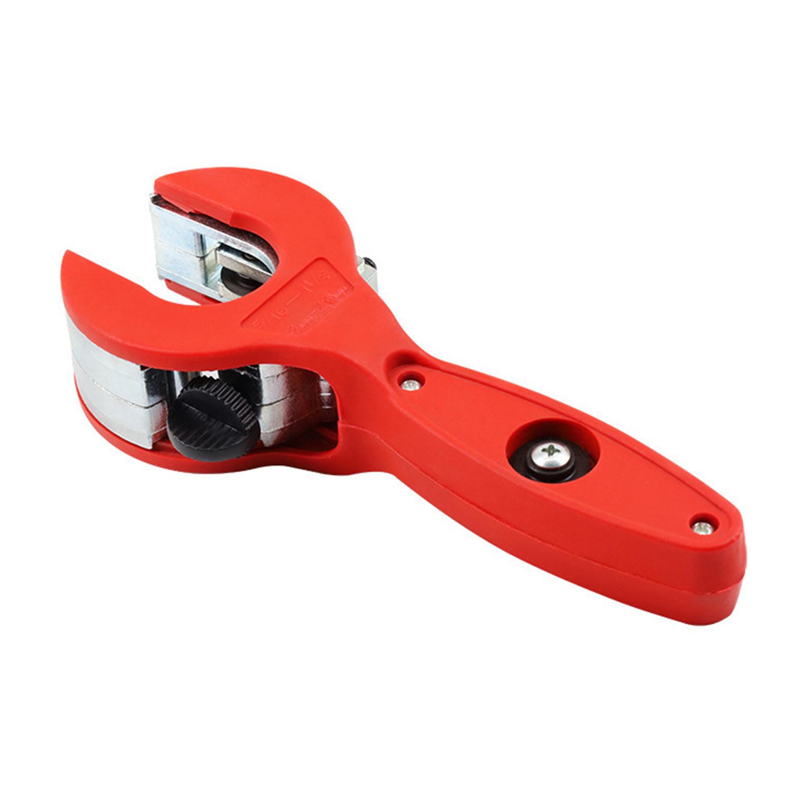 

Храповой труборез 6-23мм Труборез Нержавеющая сталь Медь Алюминий Храповые ножницы Резка шланга Ручные инструменты 1 красный