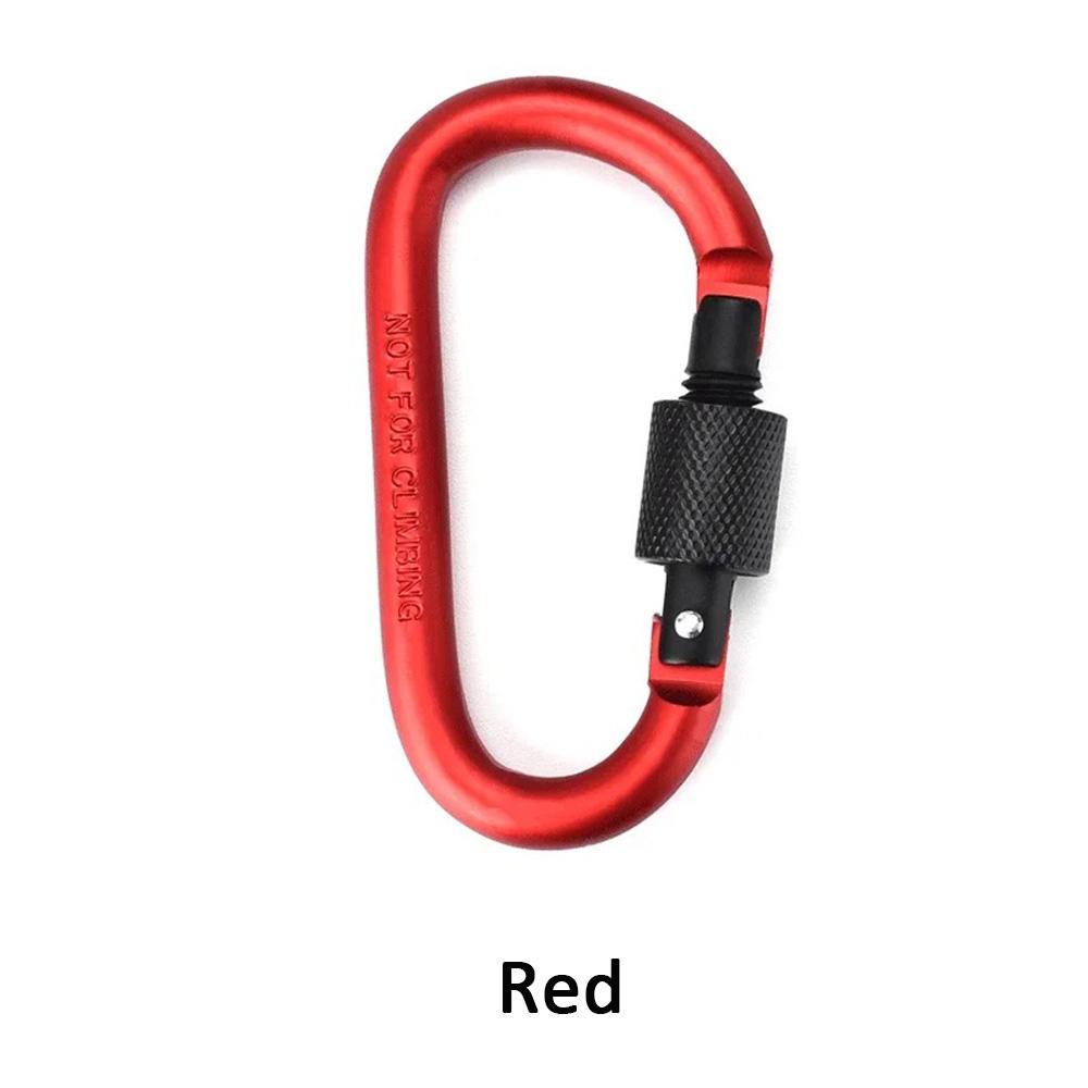 

10 шт. карабинов для путешествий на открытом воздухе, кемпинга, пряжек, карабинов из алюминиевого сплава для выживания. 4pcs