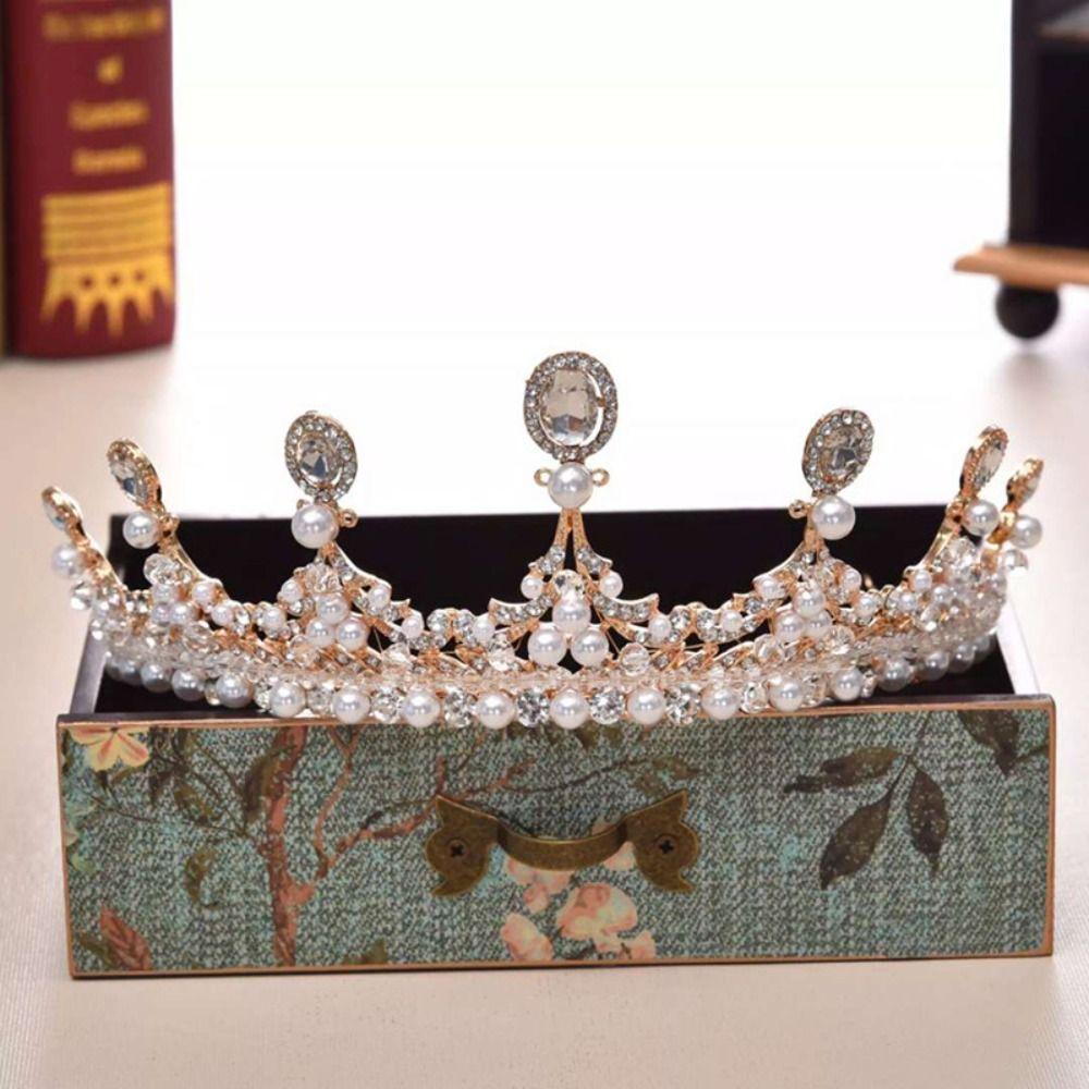 Crystal Bridal Headbands Handmade Craft Bridal Crown Jewelry Crown Wedding Tiaras  Bride Headpiece