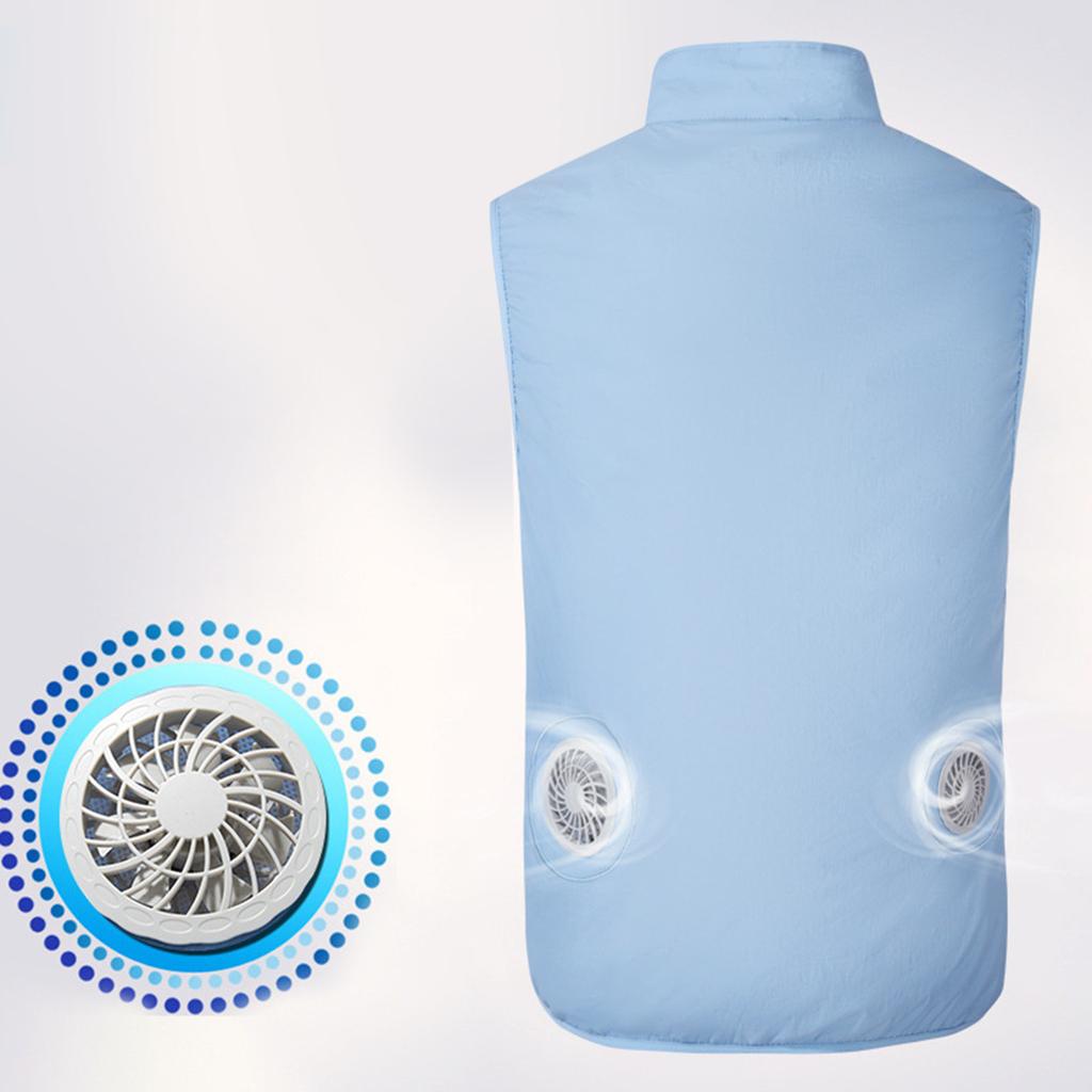 Vesta reflectorizantă de lucru în aer liber pentru ventilator de vară